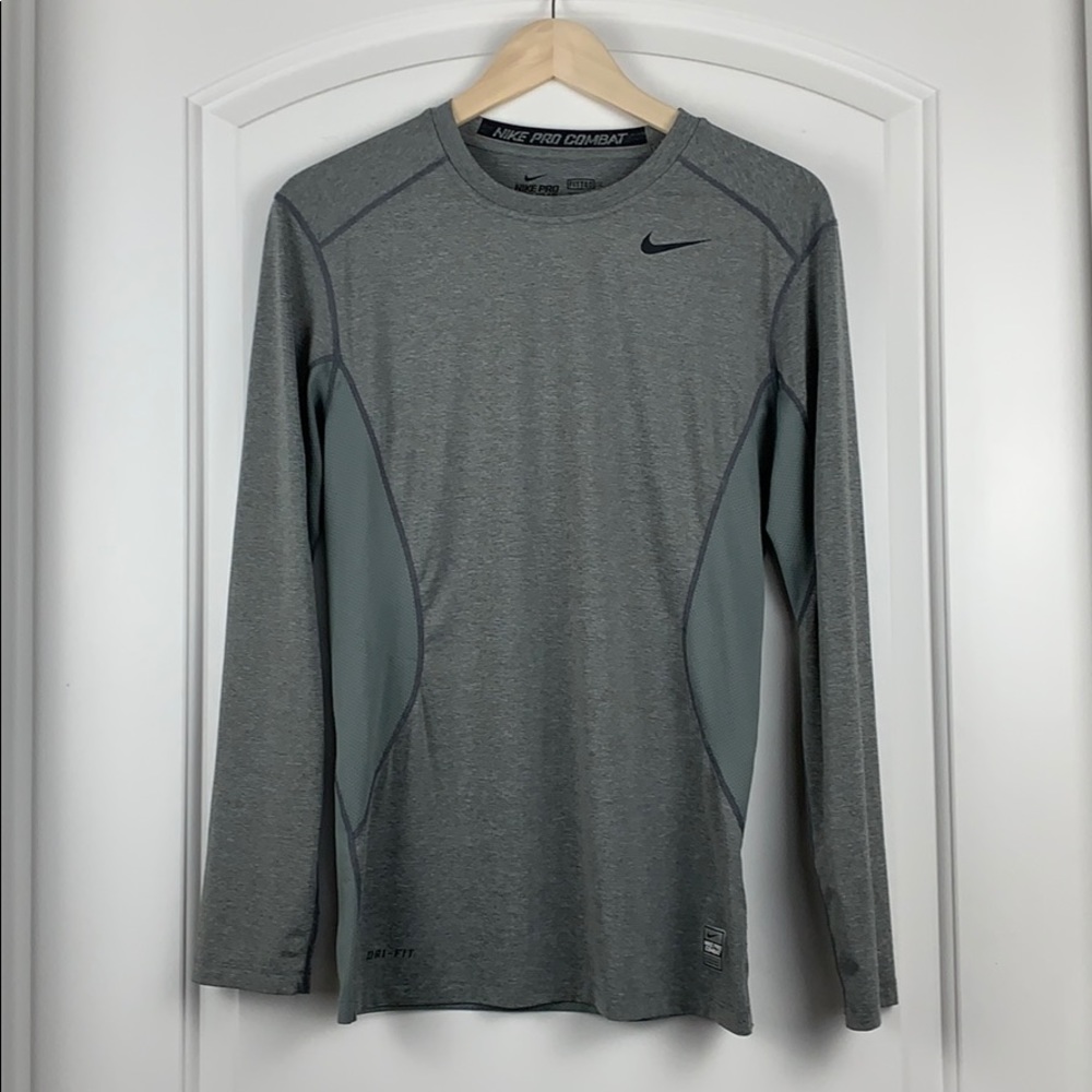 Nike Men’s Dri-Fit Pro Combat Fitted Long Sleeve
